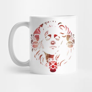 Defiant Woman In Fire Mug